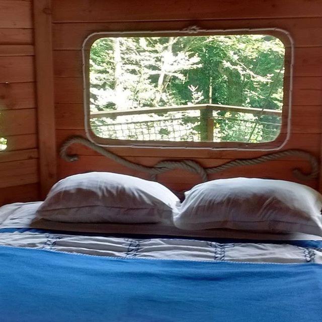 Les cabanes de Kermenguy Cleder Bagian luar foto