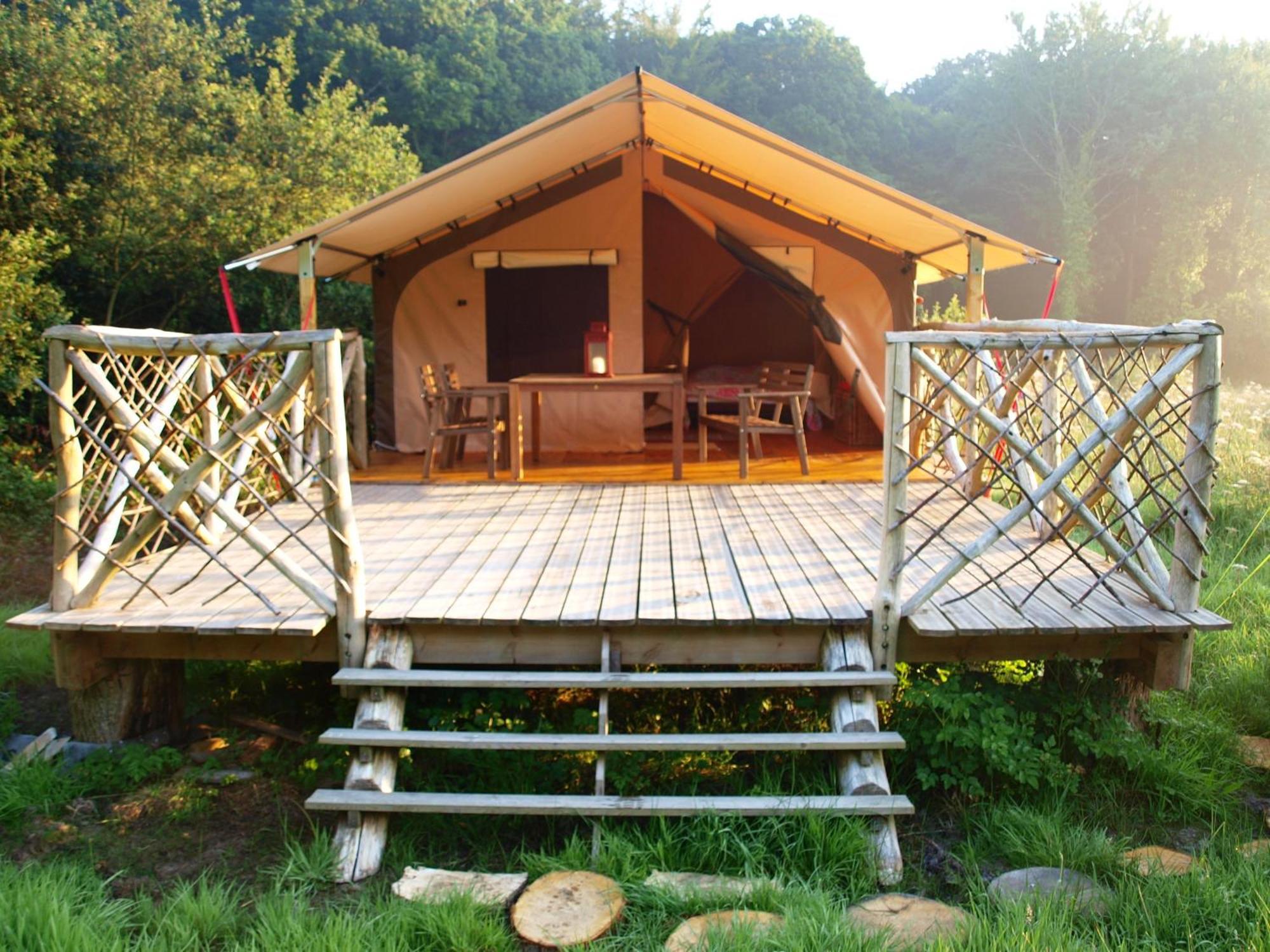 Les cabanes de Kermenguy Cleder Bagian luar foto