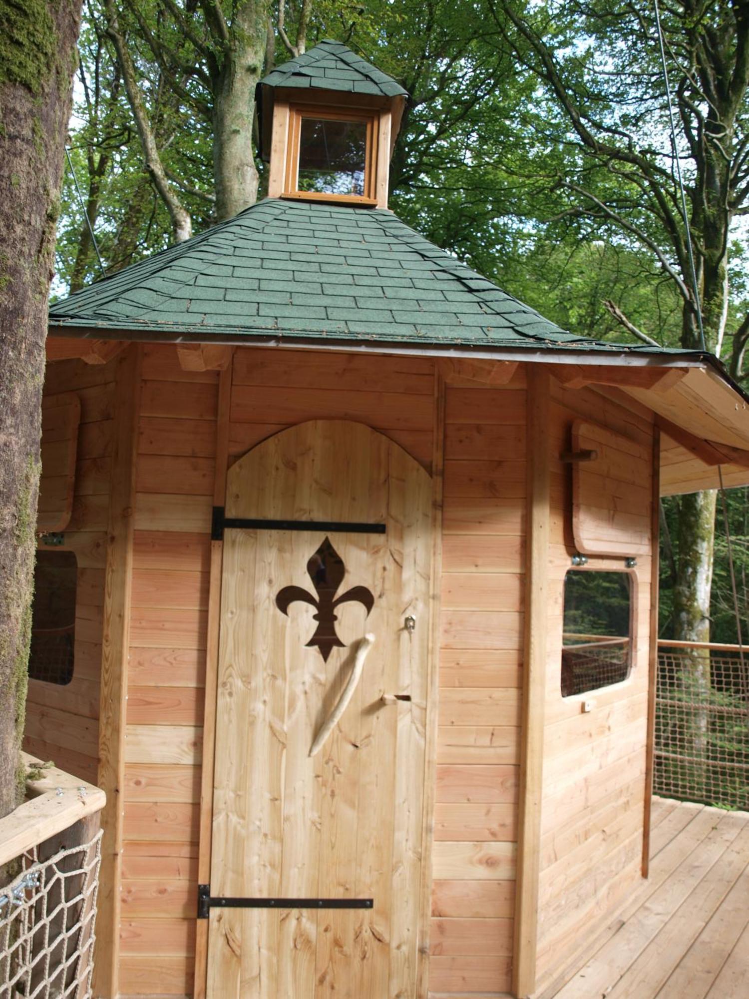 Les cabanes de Kermenguy Cleder Bagian luar foto