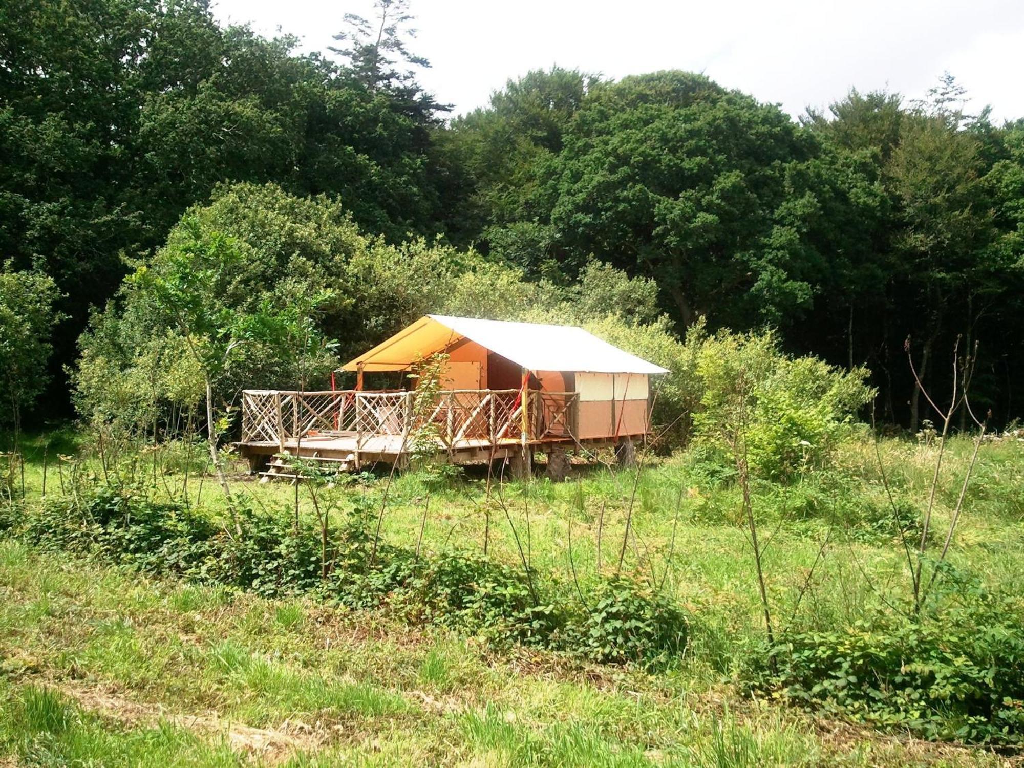 Les cabanes de Kermenguy Cleder Bagian luar foto