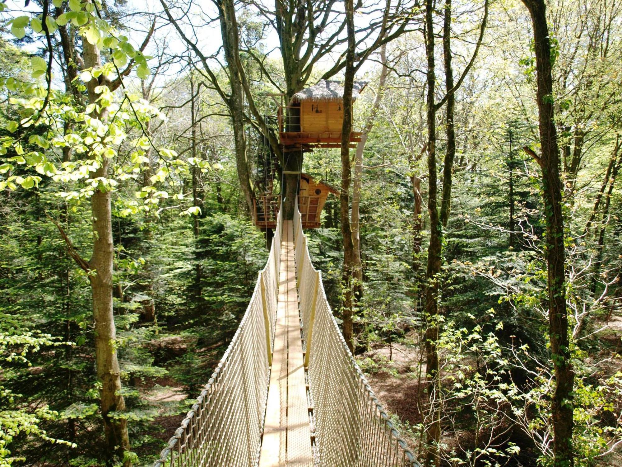 Les cabanes de Kermenguy Cleder Bagian luar foto