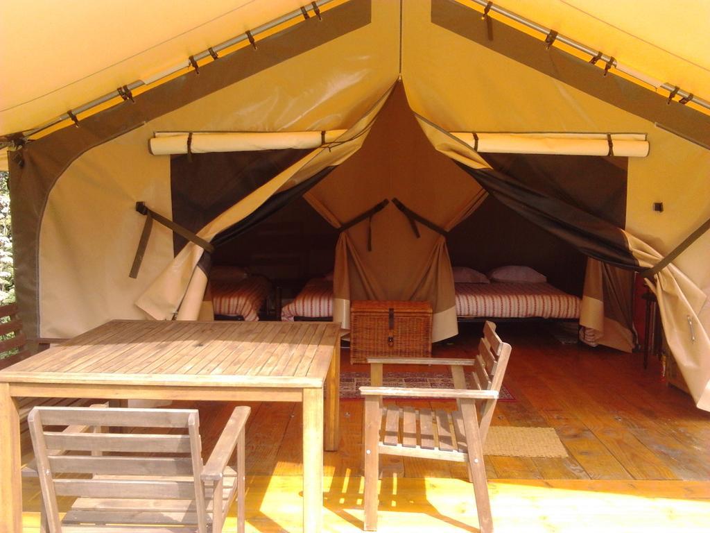 Les cabanes de Kermenguy Cleder Bagian luar foto